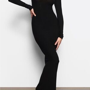 Skims soft lounge long sleeve dress